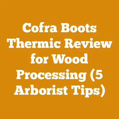 Cofra Boots Thermic Review for Wood Processing (5 Arborist Tips)