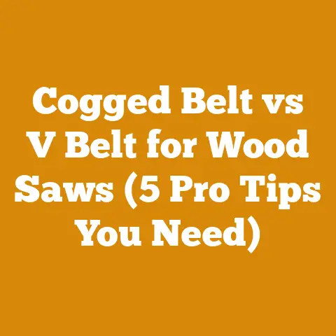 Cogged Belt vs V Belt for Wood Saws (5 Pro Tips You Need)