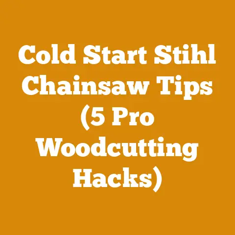 Cold Start Stihl Chainsaw Tips (5 Pro Woodcutting Hacks)