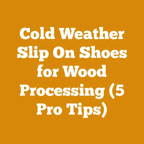 Cold Weather Slip On Shoes for Wood Processing (5 Pro Tips)