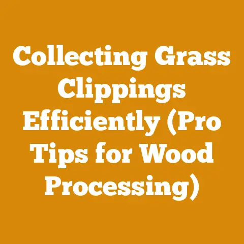 Collecting Grass Clippings Efficiently (Pro Tips for Wood Processing)