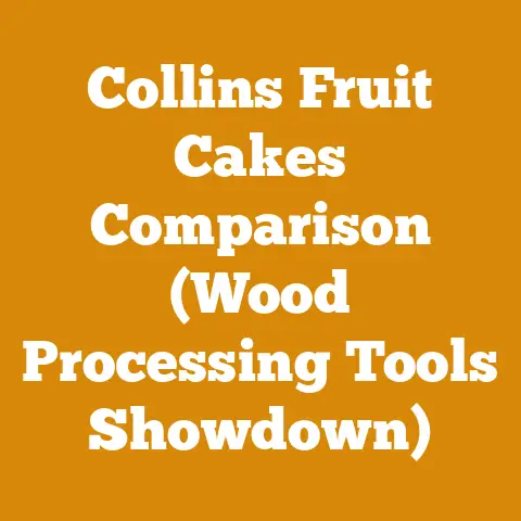 Collins Fruit Cakes Comparison (Wood Processing Tools Showdown)