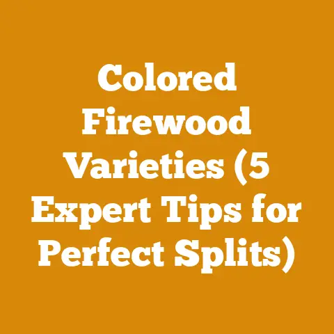 Colored Firewood Varieties (5 Expert Tips for Perfect Splits)