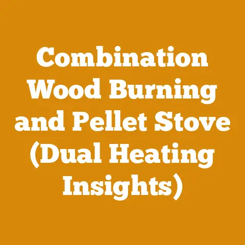Combination Wood Burning and Pellet Stove (Dual Heating Insights)