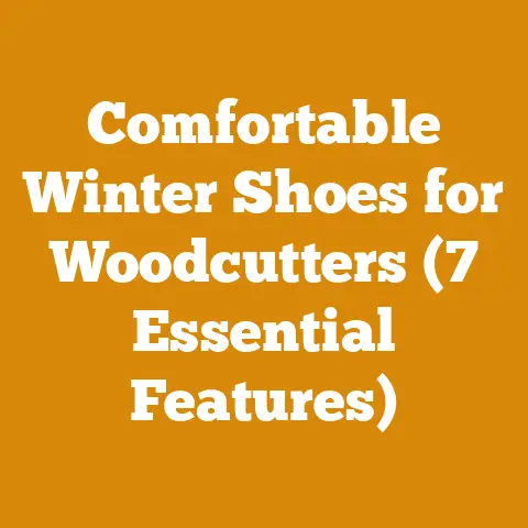 Comfortable Winter Shoes for Woodcutters (7 Essential Features)