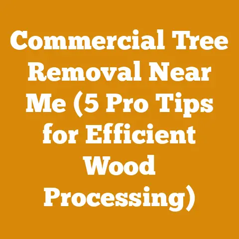 Commercial Tree Removal Near Me (5 Pro Tips for Efficient Wood Processing)