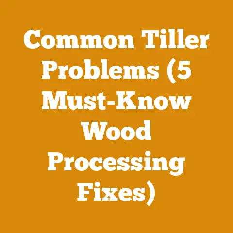 Common Tiller Problems (5 Must-Know Wood Processing Fixes)