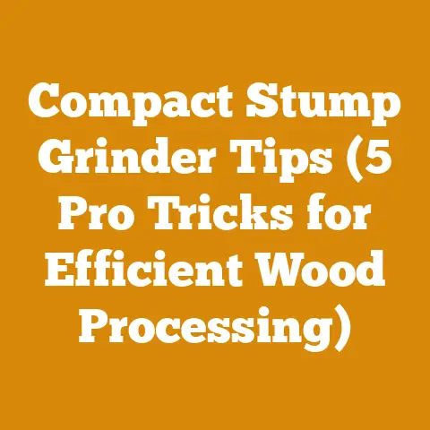 Compact Stump Grinder Tips (5 Pro Tricks for Efficient Wood Processing)