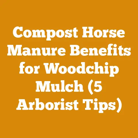 Compost Horse Manure Benefits for Woodchip Mulch (5 Arborist Tips)