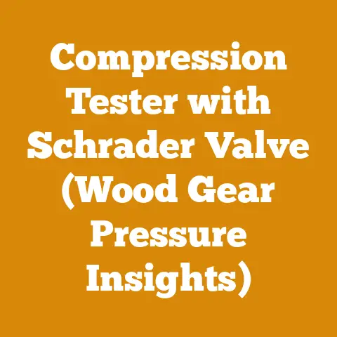 Compression Tester with Schrader Valve (Wood Gear Pressure Insights)