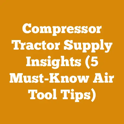 Compressor Tractor Supply Insights (5 Must-Know Air Tool Tips)