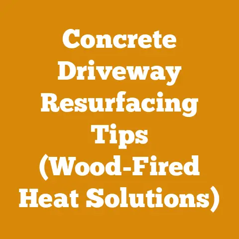 Concrete Driveway Resurfacing Tips (Wood-Fired Heat Solutions)