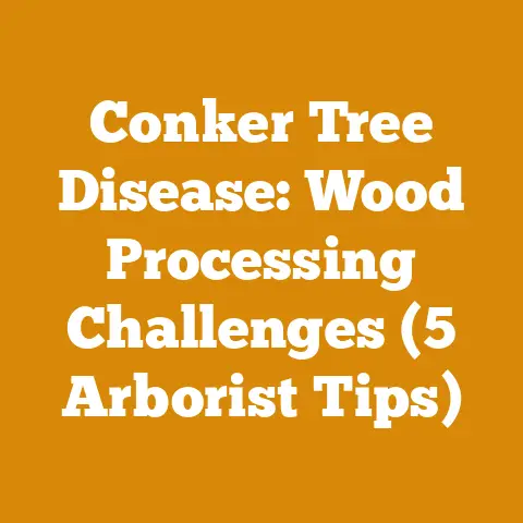 Conker Tree Disease: Wood Processing Challenges (5 Arborist Tips)