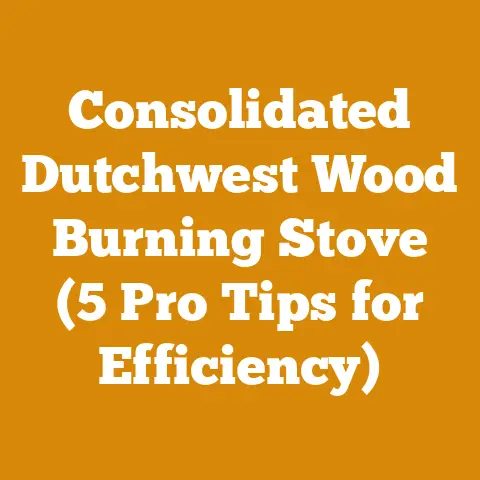 Consolidated Dutchwest Wood Burning Stove (5 Pro Tips for Efficiency)