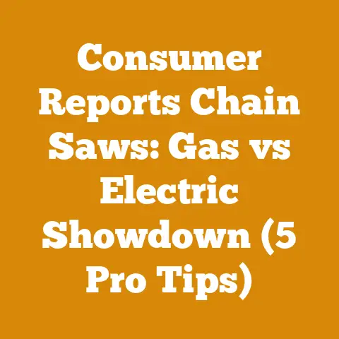 Consumer Reports Chain Saws: Gas vs Electric Showdown (5 Pro Tips)