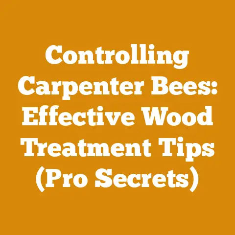 Controlling Carpenter Bees: Effective Wood Treatment Tips (Pro Secrets)