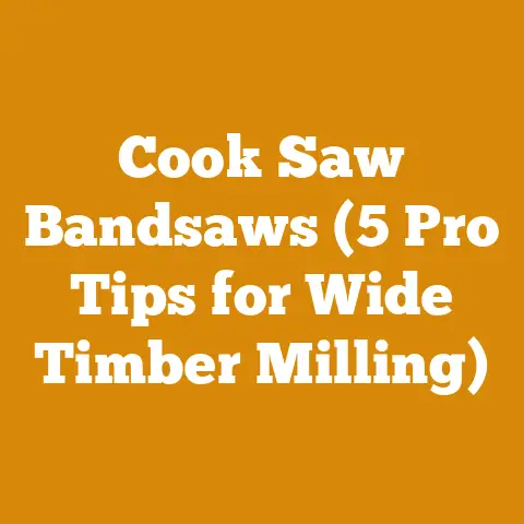 Cook Saw Bandsaws (5 Pro Tips for Wide Timber Milling)