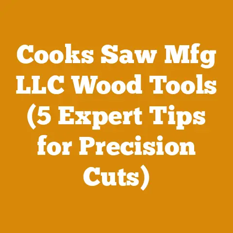Cooks Saw Mfg LLC Wood Tools (5 Expert Tips for Precision Cuts)