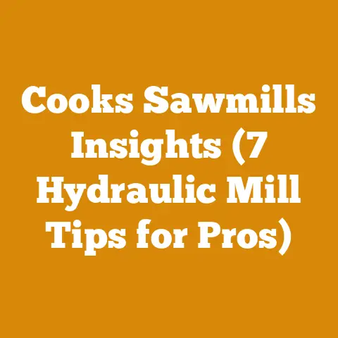 Cooks Sawmills Insights (7 Hydraulic Mill Tips for Pros)