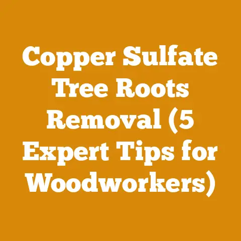 Copper Sulfate Tree Roots Removal (5 Expert Tips for Woodworkers)