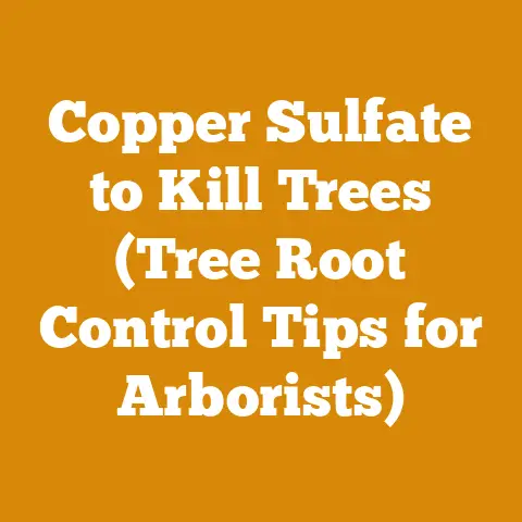 Copper Sulfate to Kill Trees (Tree Root Control Tips for Arborists)
