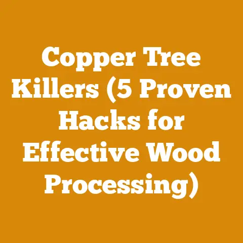 Copper Tree Killers (5 Proven Hacks for Effective Wood Processing)