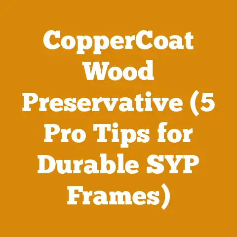 CopperCoat Wood Preservative (5 Pro Tips for Durable SYP Frames)