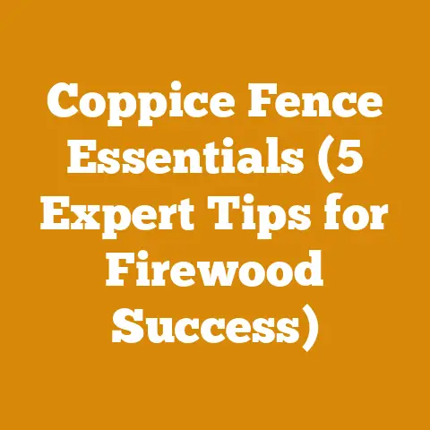 Coppice Fence Essentials (5 Expert Tips for Firewood Success)