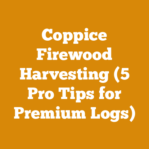 Coppice Firewood Harvesting (5 Pro Tips for Premium Logs)