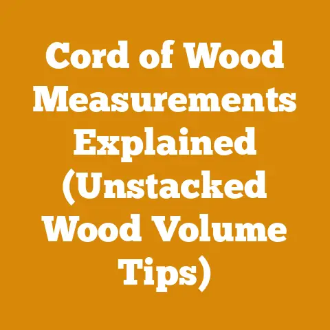 Cord of Wood Measurements Explained (Unstacked Wood Volume Tips)