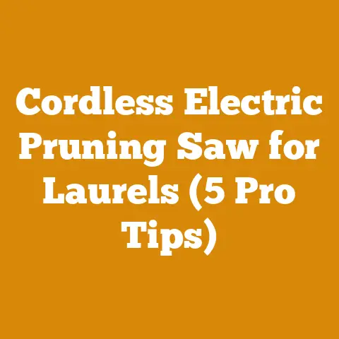 Cordless Electric Pruning Saw for Laurels (5 Pro Tips)