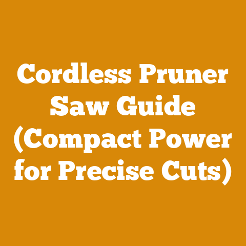 Cordless Pruner Saw Guide (Compact Power for Precise Cuts)