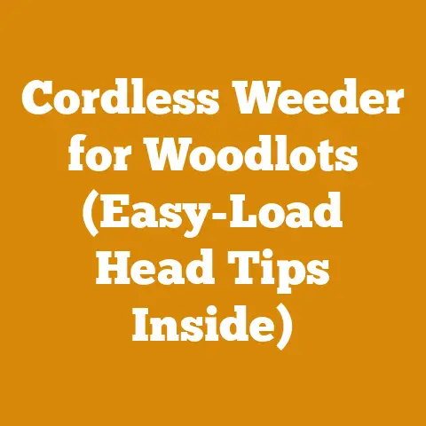 Cordless Weeder for Woodlots (Easy-Load Head Tips Inside)