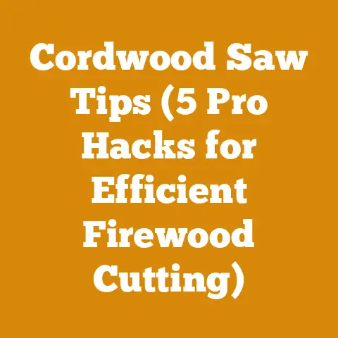 Cordwood Saw Tips (5 Pro Hacks for Efficient Firewood Cutting)