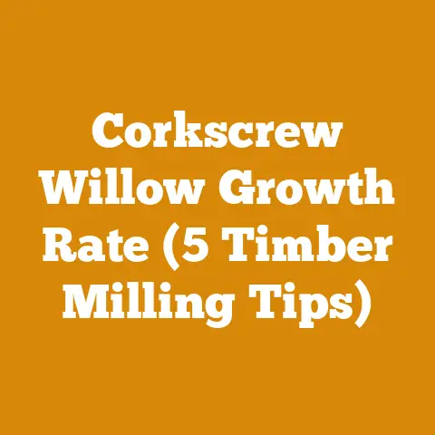 Corkscrew Willow Growth Rate (5 Timber Milling Tips)