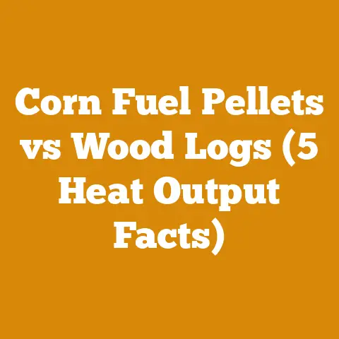 Corn Fuel Pellets vs Wood Logs (5 Heat Output Facts)