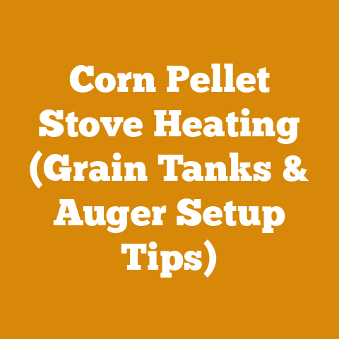 Corn Pellet Stove Heating (Grain Tanks & Auger Setup Tips)