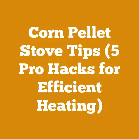 Corn Pellet Stove Tips (5 Pro Hacks for Efficient Heating)
