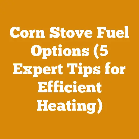 Corn Stove Fuel Options (5 Expert Tips for Efficient Heating)