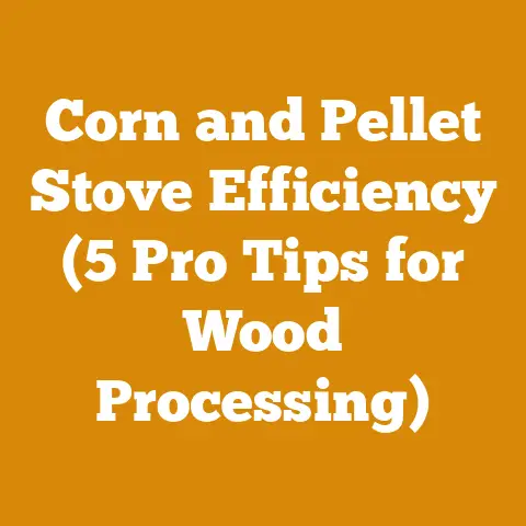 Corn and Pellet Stove Efficiency (5 Pro Tips for Wood Processing)