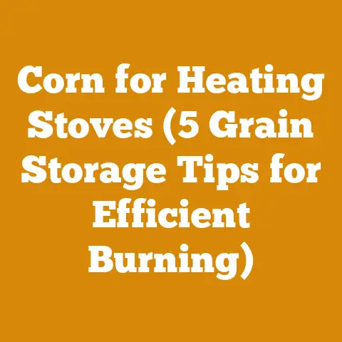 Corn for Heating Stoves (5 Grain Storage Tips for Efficient Burning)