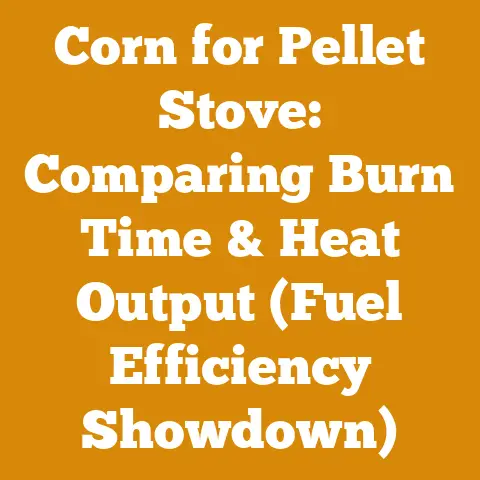 Corn for Pellet Stove: Comparing Burn Time & Heat Output (Fuel Efficiency Showdown)