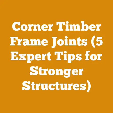 Corner Timber Frame Joints (5 Expert Tips for Stronger Structures)