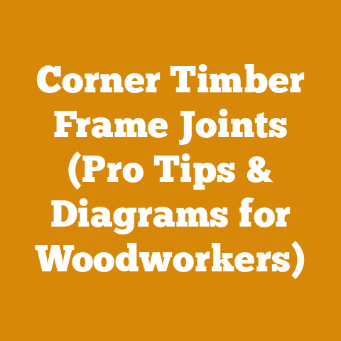 Corner Timber Frame Joints (Pro Tips & Diagrams for Woodworkers)