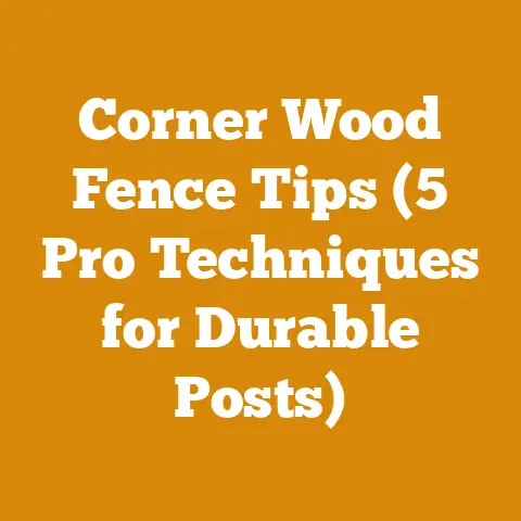 Corner Wood Fence Tips (5 Pro Techniques for Durable Posts)