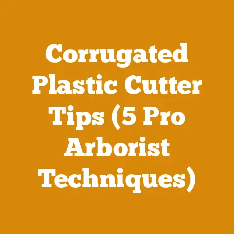 Corrugated Plastic Cutter Tips (5 Pro Arborist Techniques)