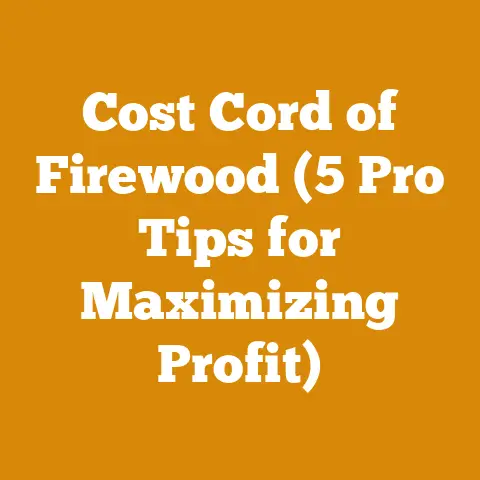 Cost Cord of Firewood (5 Pro Tips for Maximizing Profit)