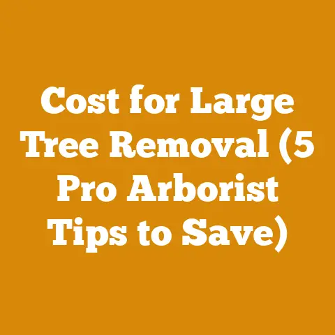 Cost for Large Tree Removal (5 Pro Arborist Tips to Save)