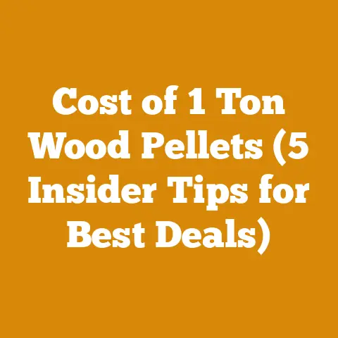 Cost of 1 Ton Wood Pellets (5 Insider Tips for Best Deals)