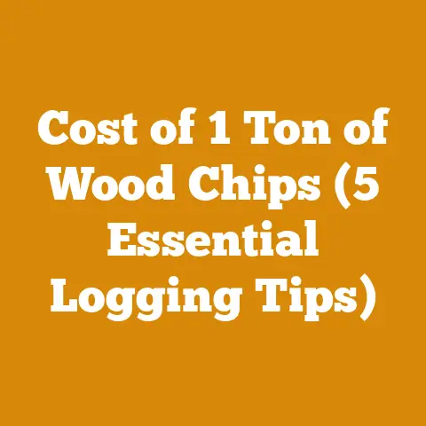 Cost of 1 Ton of Wood Chips (5 Essential Logging Tips)